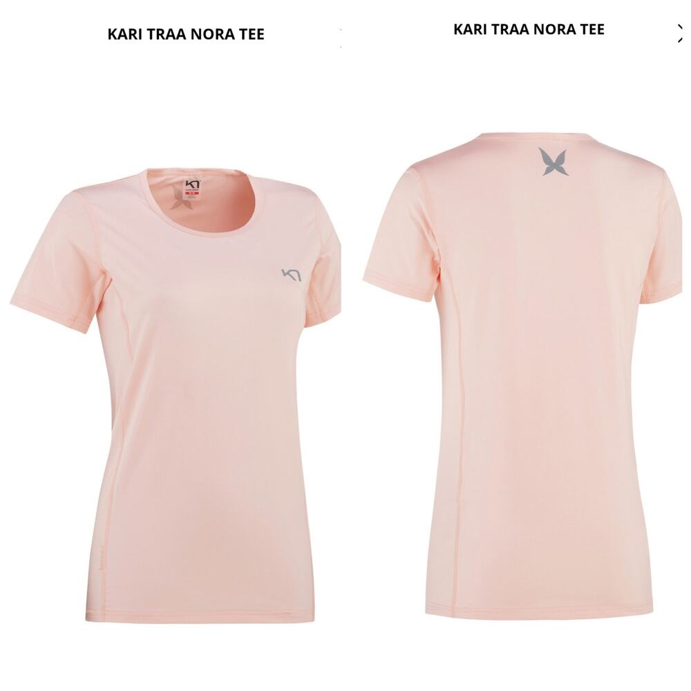Kari Traa Nora Crew Neck Short-Sleeve T-Shirt sz S